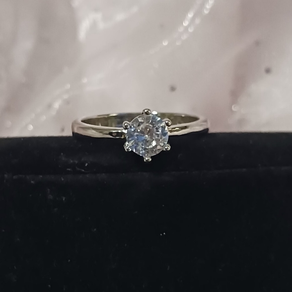 (2) Sets of Sterling Silver Jewelry Brilliant-Cut White Sapphires - Picture 8 of 9